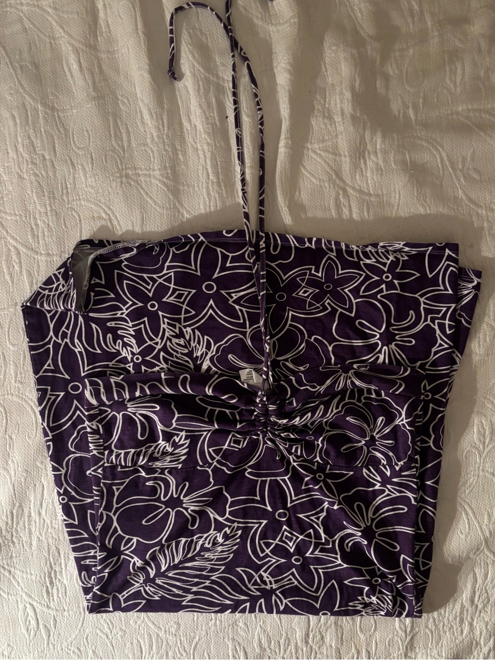 Purple Floral dress
